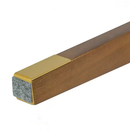 Sedia da pranzo imbottita Mid-Century Modern in legno di gomma con braccioli – 136 kg