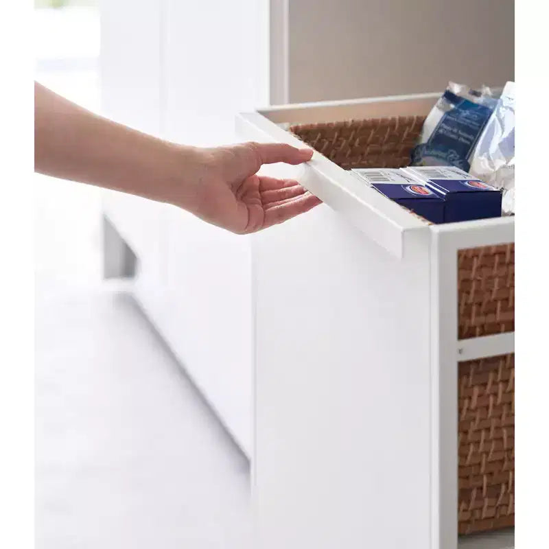 Carrello portaoggetti a due ripiani (61 cm H) - Acciaio