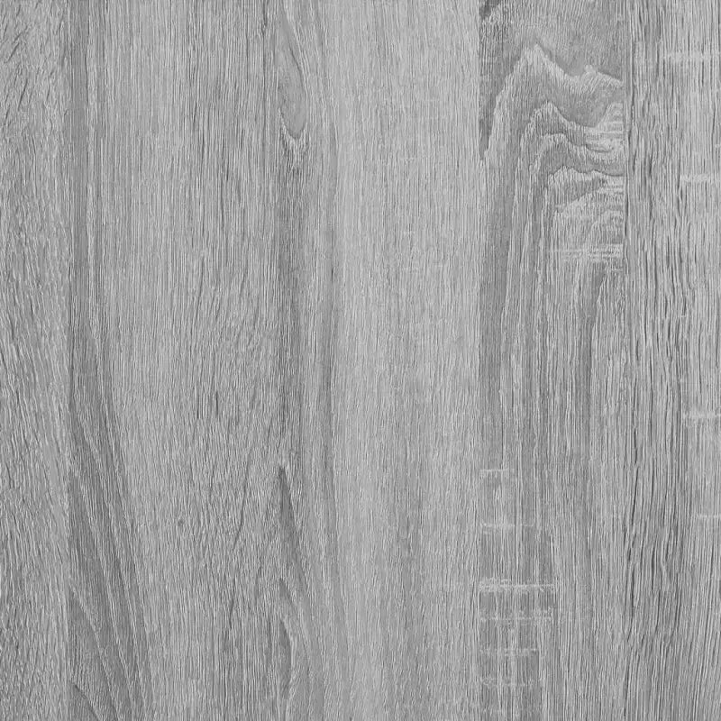 Scrivania rettangolare moderna bianca in legno composito con ripiani aperti – 102 cm