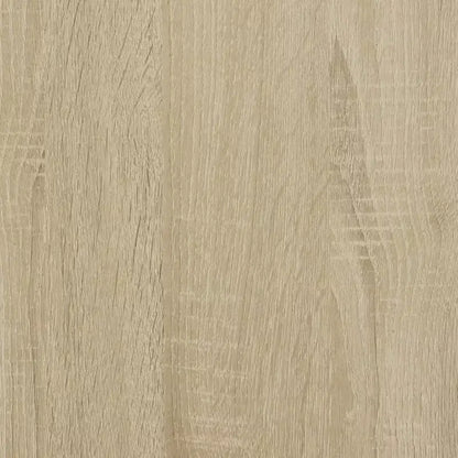 Scrivania rettangolare moderna bianca in legno composito con ripiani aperti – 102 cm