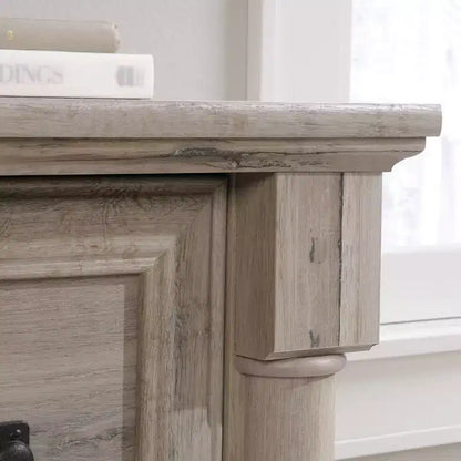 Palladia Cassettiera per archiviazione orizzontale a 2 cassetti – Quercia Splittata, Legno Ingegnerizzato