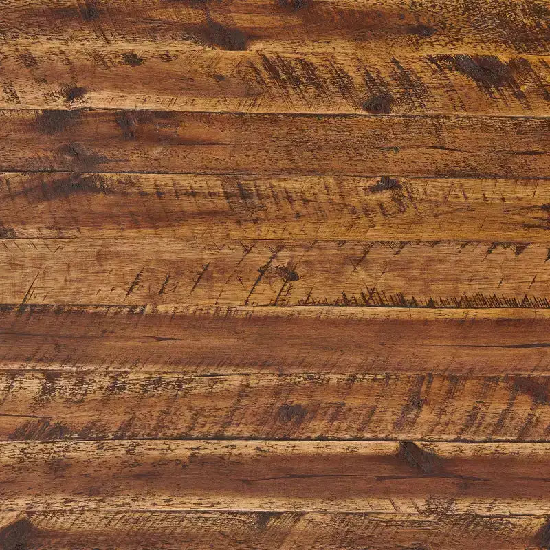 Tavolino da Caffè Rustico in Legno con Ripiano Inferiore e Spazio Contenitivo – Marrone Scuro, Piano in Acacia