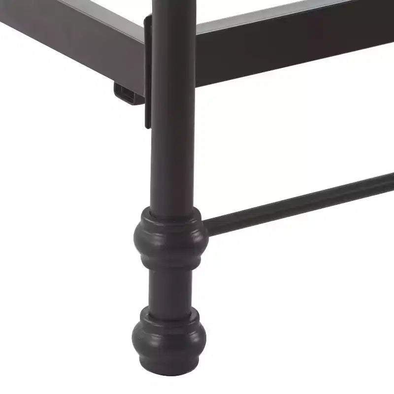 Pouf contenitore rettangolare da 72 cm in flanella – Struttura in legno massiccio